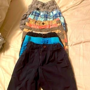 6 pairs of boys and girls shorts for summer time